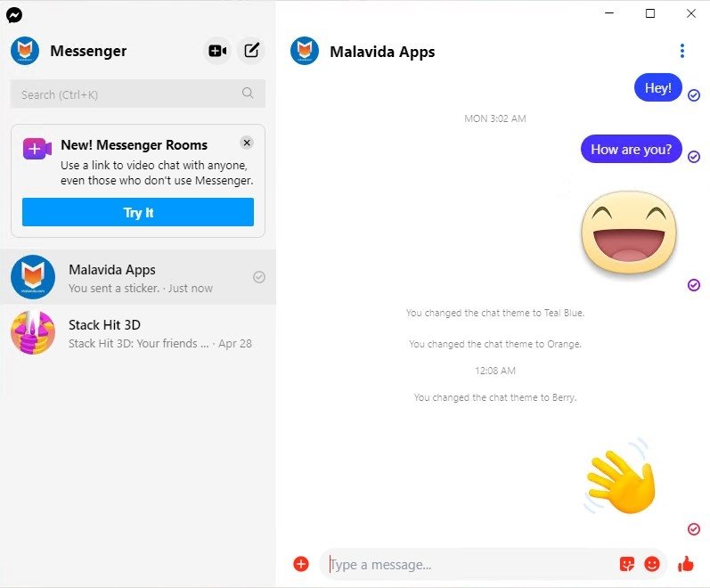 Download messenger facebook mac app